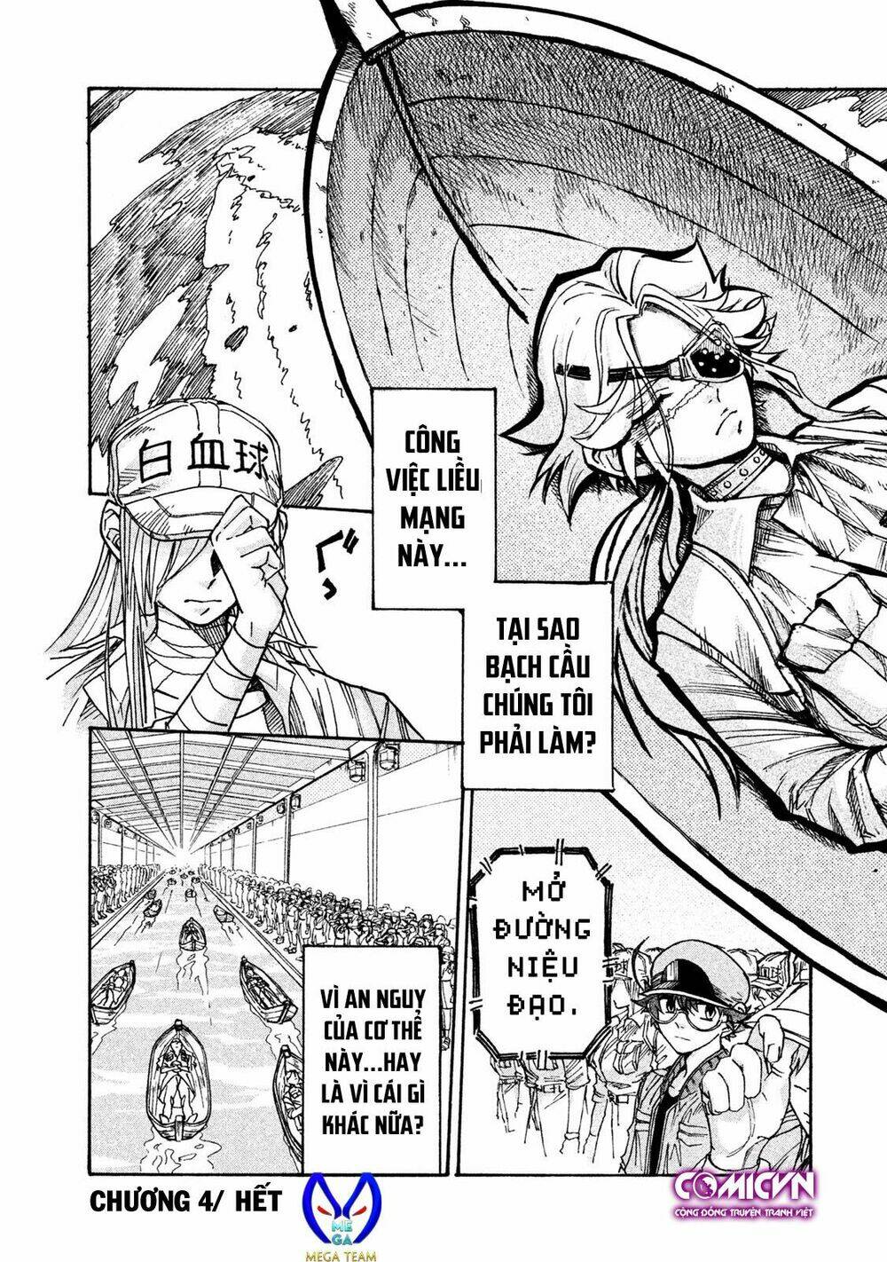 biệt đội tế bào black - hataraku saibou black chapter 4 29