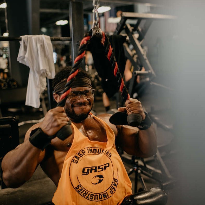 Áo ba lỗ tập gym nam dây nhỏ không viền GASP form rộng thấm mồ hôi