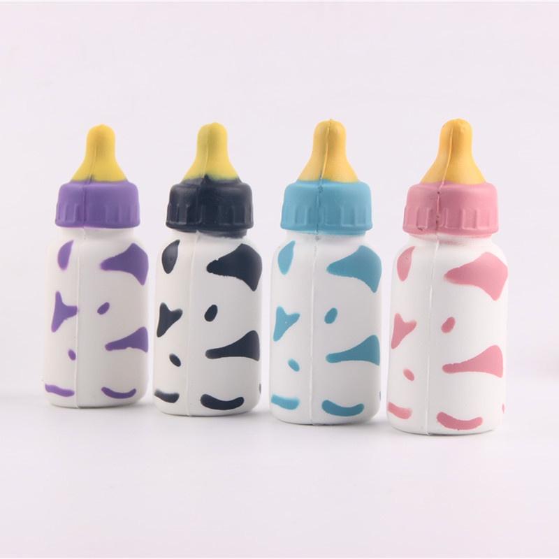 Squishy Lớn JUMBO Hình bình sữa 3 màu Đồ Chơi Xốp Giảm Stress Hình mềm mịn dễ Thương đàn hồi Cho Bé