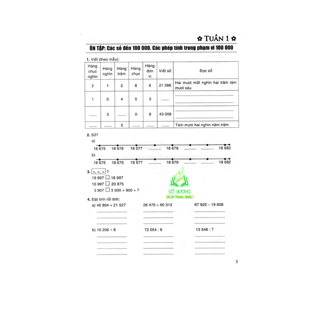 Sách - Bài tập nâng cao toán 4 dạng vở thực hành