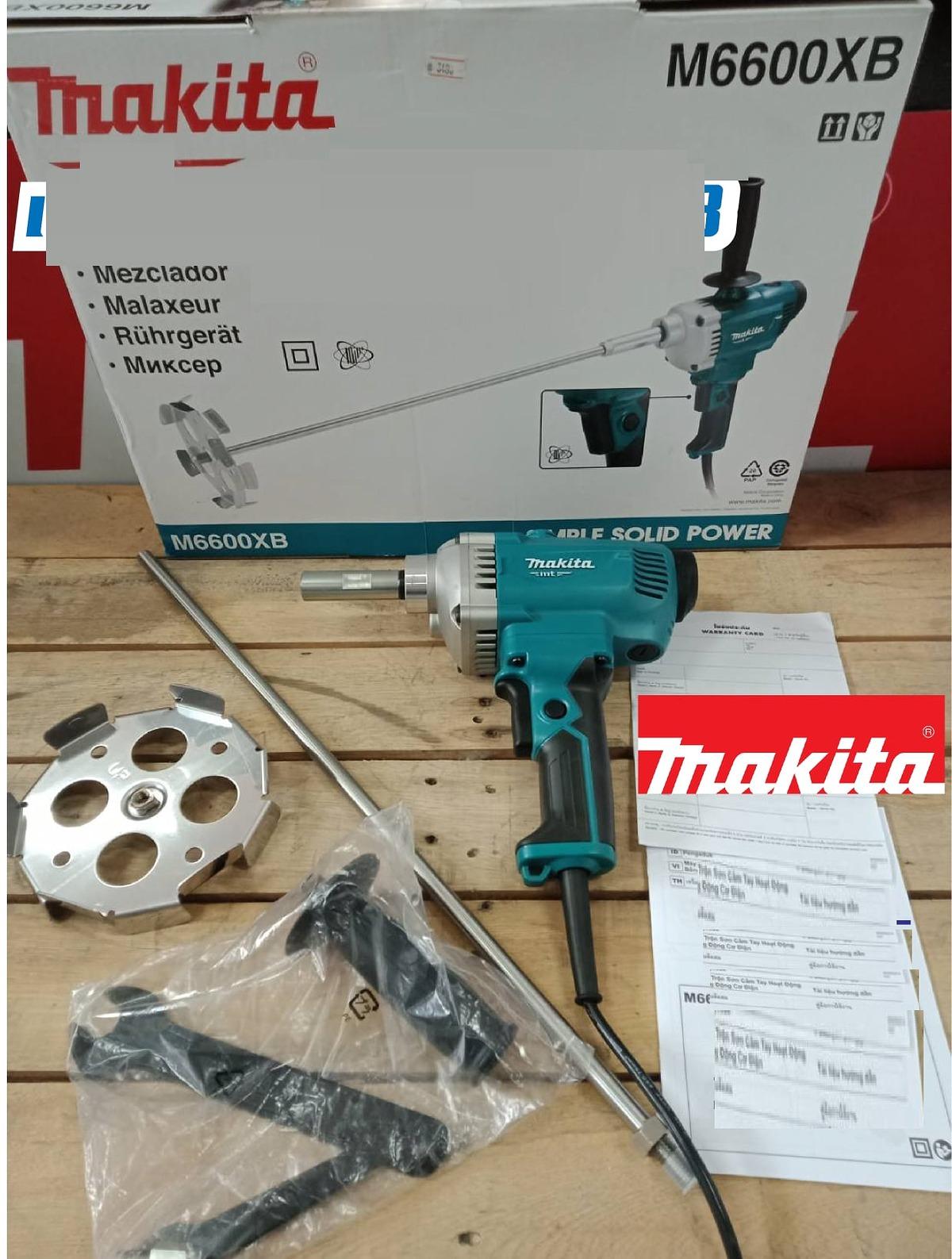 MÁY TRỘN SƠN 800W MAKITA M6600XB - HÀNG CHÍNH HÃNG