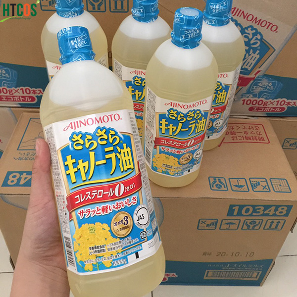 Dầu Ăn Hoa Cải Ajinomoto Bổ Sung Omega 3 & 6