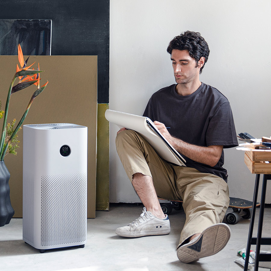 Máy Lọc Không Khí Xiaomi Mi Air Purifier 4 (BHR5096GL) - Hàng Chính Hãng