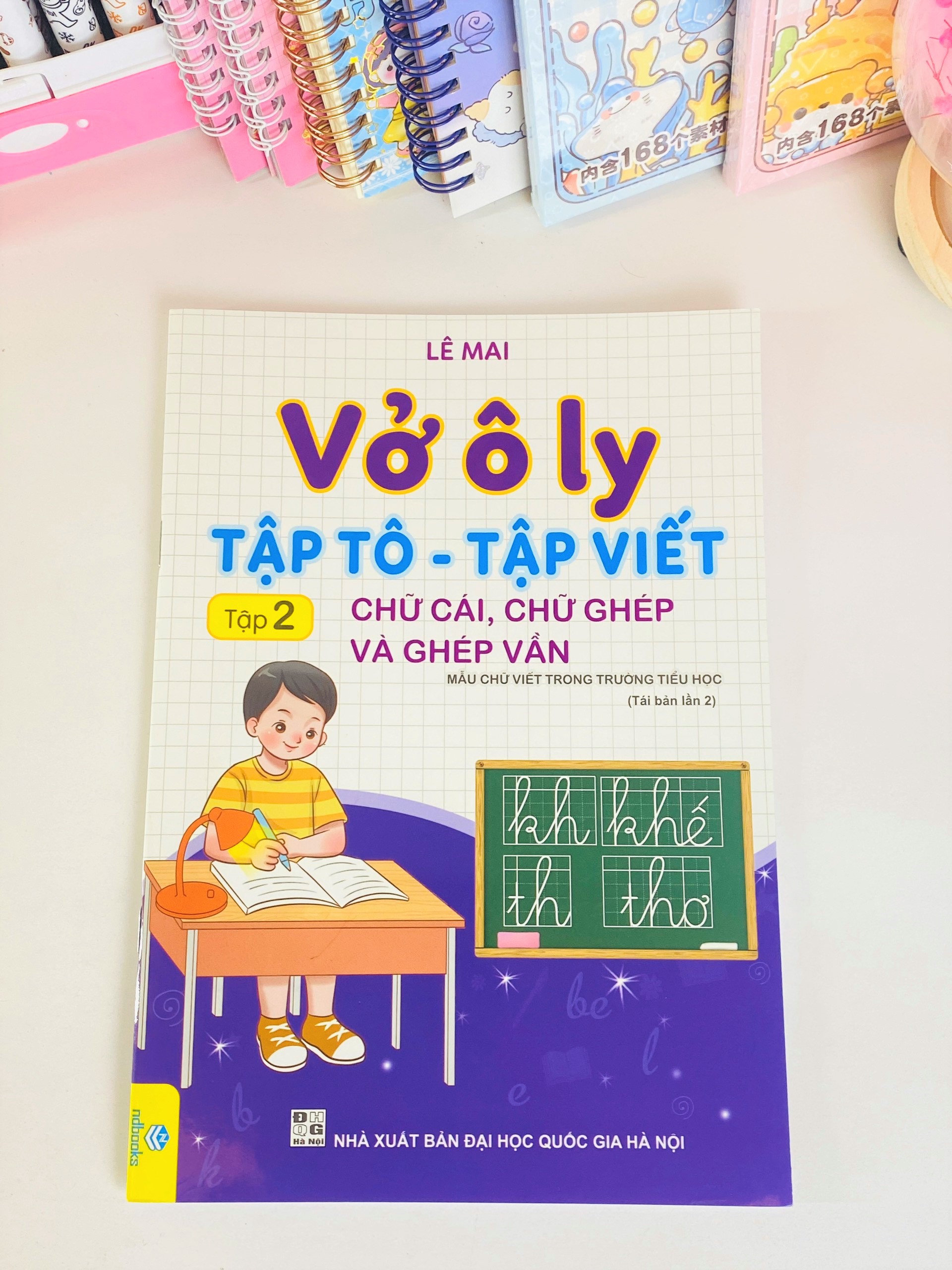 Sách - Combo 5 cuốn Vở Ô Ly Tập Tô - Tập Viết, Hành trang vào lớp 1 (Lê Mai) - Ndbooks