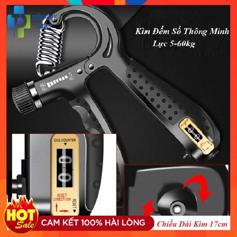 Kìm Bóp Tay, Dụng Cụ Tập Cơ Tay Cao Cấp, Kìm Tập Gym Bấm Số Tự Động Hàng Cao Cấp
