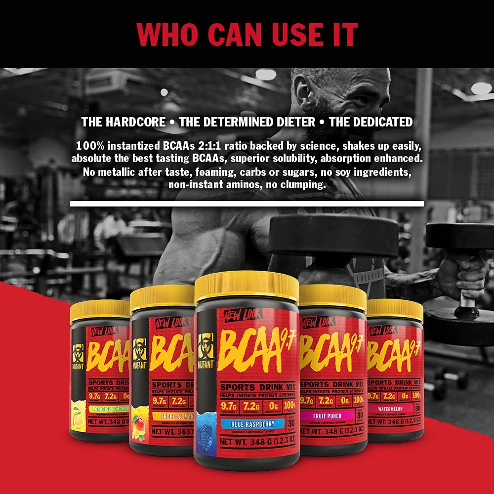 Bcaa Mutant (90 Serving) - Hỗ Trợ Phục Hồi Phát Triển Cơ Nhanh Chóng Vị Thơm Ngon 