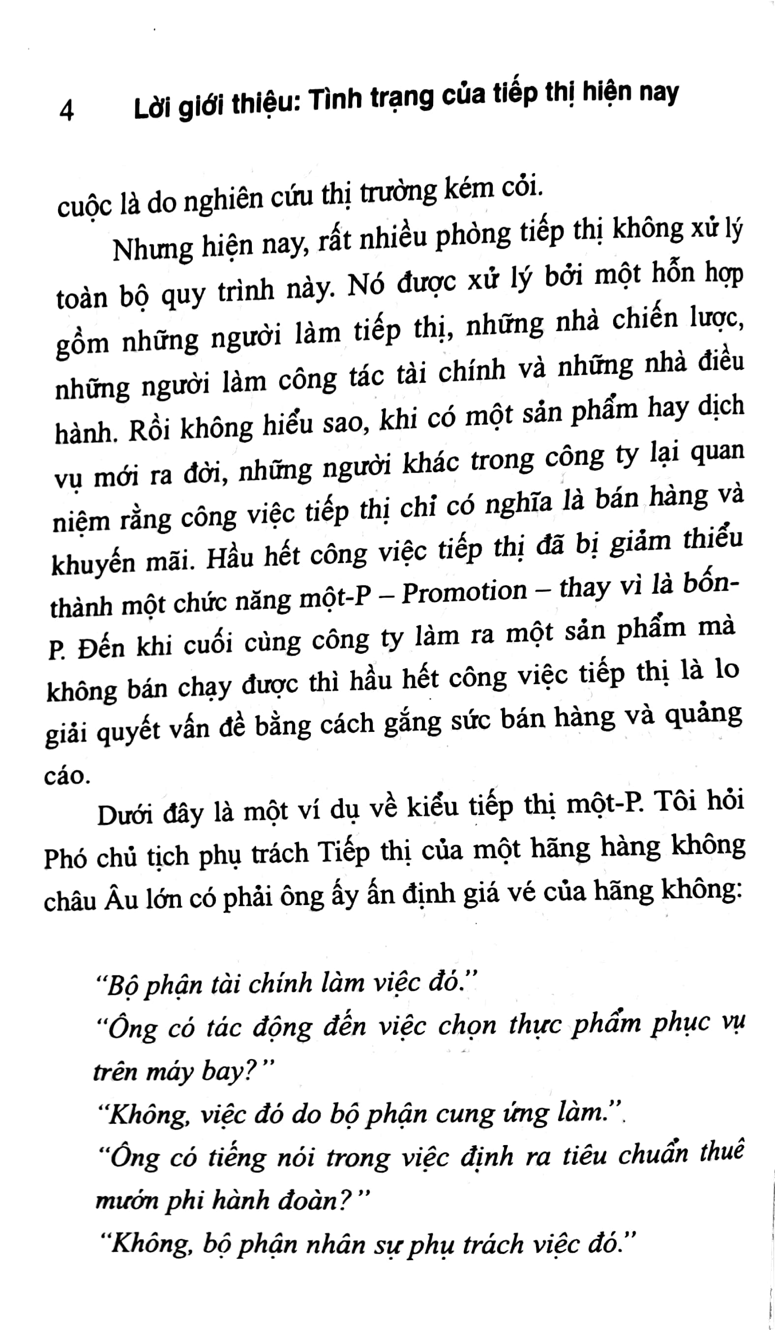 Mười sai lầm chết người trong tiếp thị - Các dấu hiệu và giải pháp (Philip Kotler)