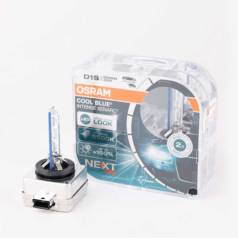 Combo 2 Bóng Đèn Xenon OSRAM Cool Blue Intense D1S 66140CBN 12V 35W