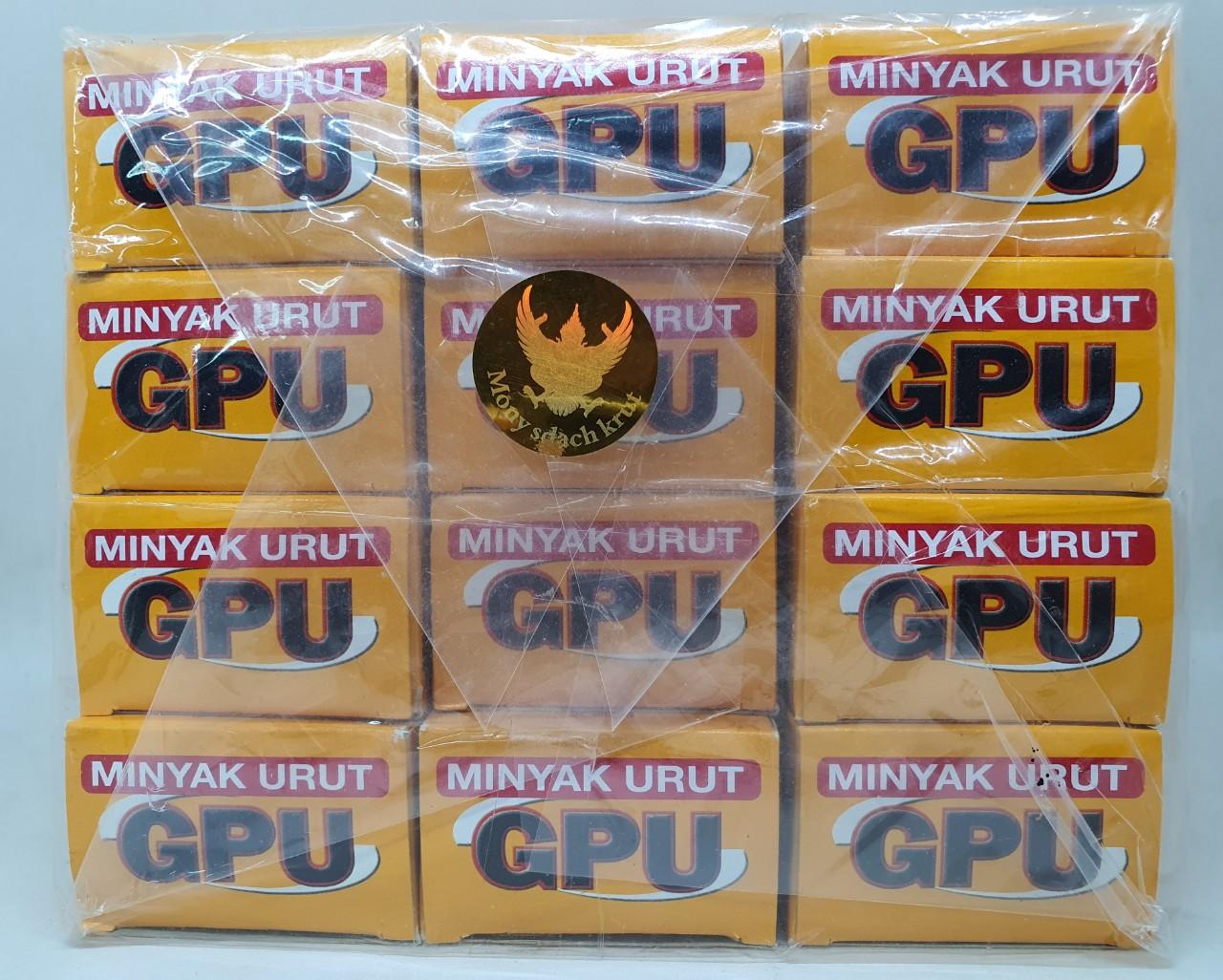 12 CHAI DẦU GPU CHUYÊN MASSAGE HÀNG NỘI ĐỊA INDONESIA 60 ML
