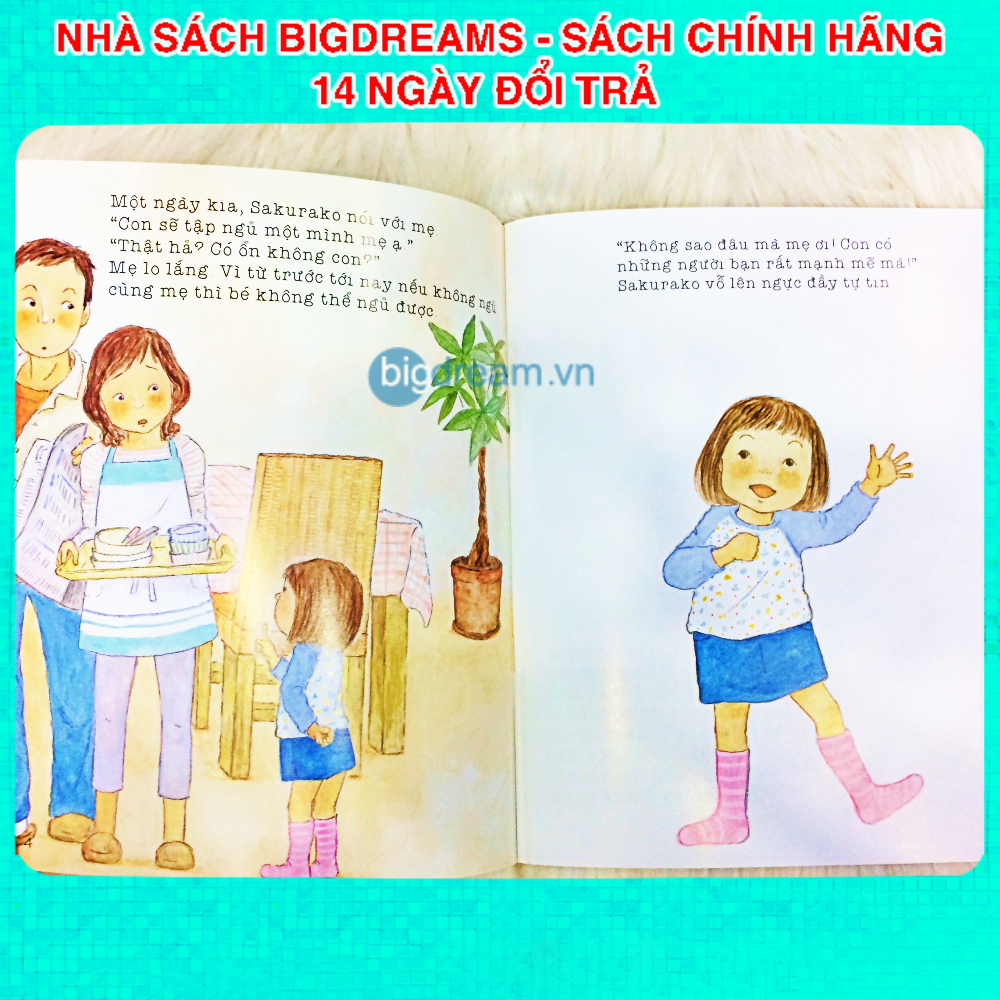 Con Tự Ngủ Một Mình Được Rồi Ehon Nhật Bản Cho Bé Từ 5 Tuổi - Dạy Con Tự Lập