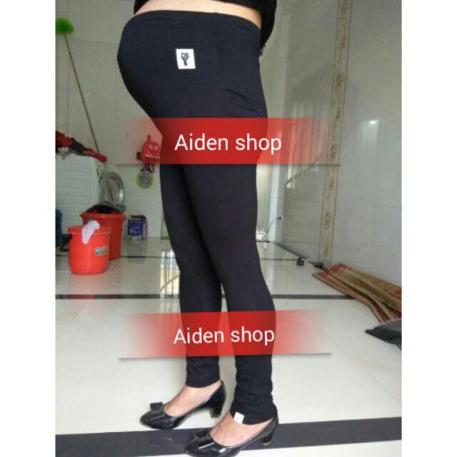 Quần legging mèo bầu
