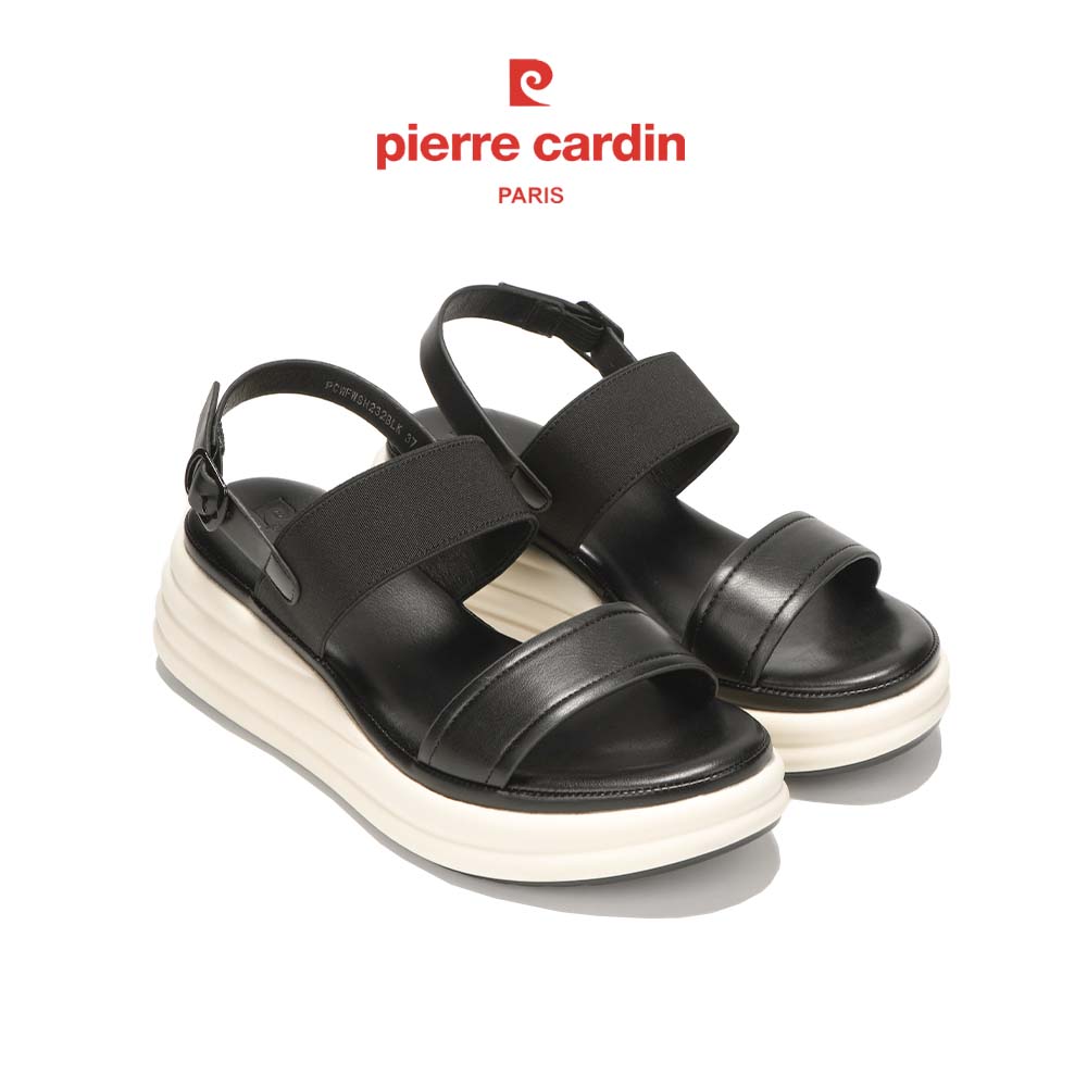 Sandal Nữ Da Bò Quai Ngang Pierre Cardin - PCWFWS232