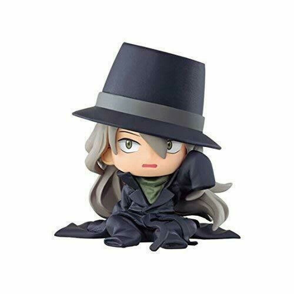 Mô hinh Detective Conan Chibi Gapcha nhân vật Gin tổ chức áo đen 1489 D 3 2