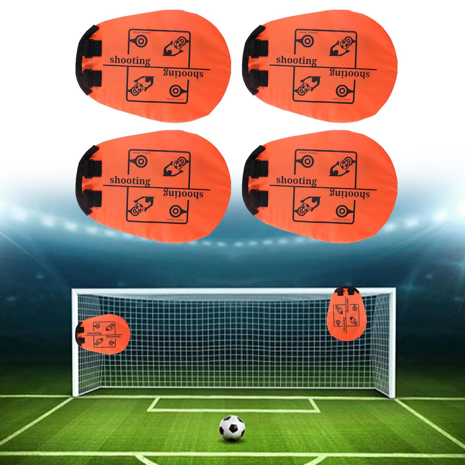 4x Football Target Training Accessories Soccer Goal Target Training