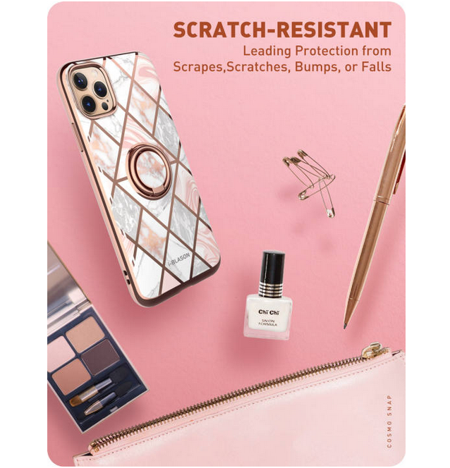 Ốp lưng dành cho iPhone 13 Pro Max / iPhone 13 Pro i-Blason Snap Ring Ocean – Hàng chính hãng