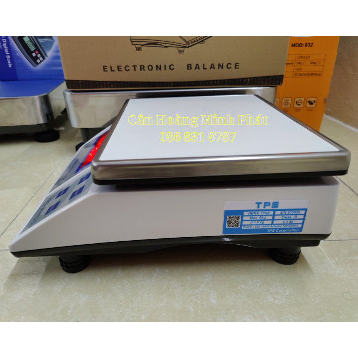 CÂN ĐIỆN TỬ CAO CẤP NHẬT BẢN VIBRA SHINKO 3kg 6kg 15kg 30kg TPS