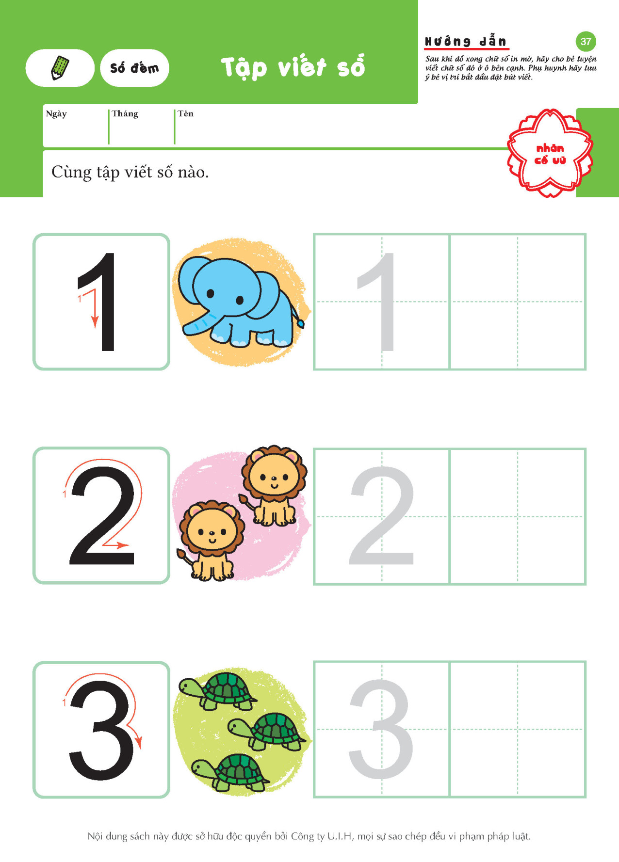 SÁCH THIẾU NHI CHO TRẺ 3-4 TUỔI_TOÁN HỌC_Số - Tư duy