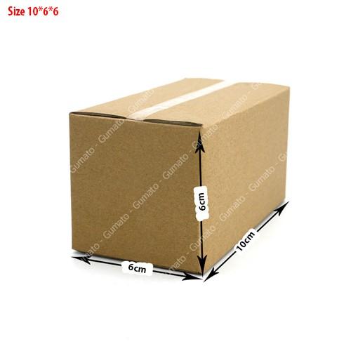 Hộp giấy P11 size 10x6x6 cm, thùng carton gói hàng Everest