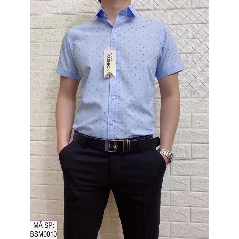 Áo Sơ Mi Caro Ngắn Tay Phong Cách Trẻ Trung Thời Trang Cao Cấp