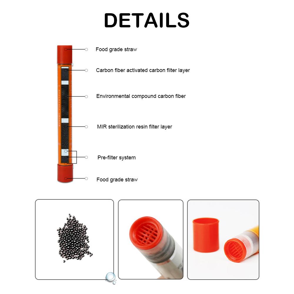 Bình Nước Lọc Nước Sinh Tồn Cho Cắm Trại