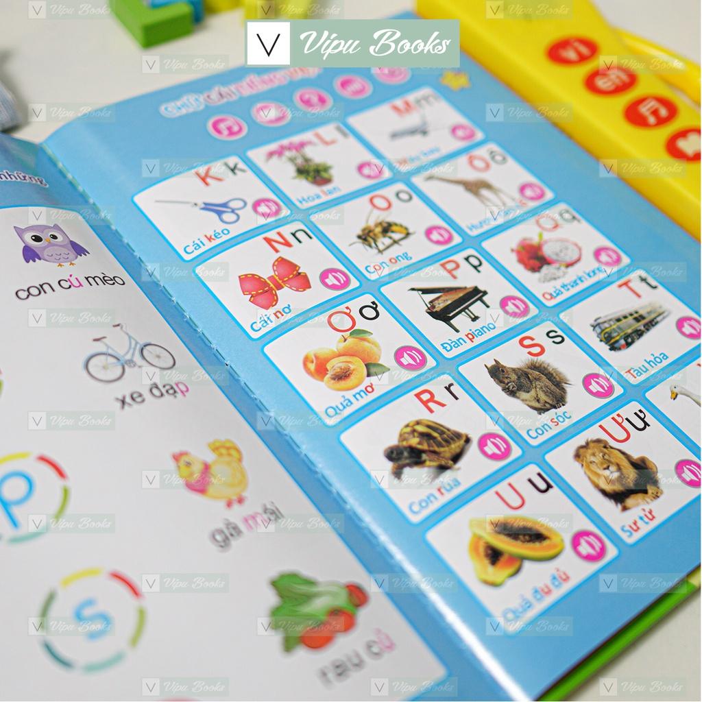 Sách Nói Điện Tử Song Ngữ Anh-Việt Giúp Trẻ Học Tốt Tiếng Anh Dành Cho Trẻ Từ 1-7 Tuổi