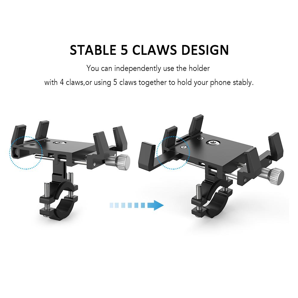 Giá đỡ điện thoại xe đạp bằng nhôm