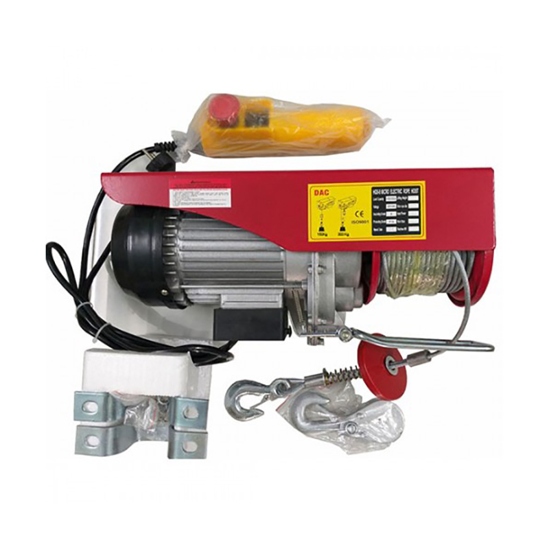 Tời điện mini ABG PA lõi mô tơ đồng, nâng hạ hàng hóa có điều khiển (Màu sắc thay đổi theo đợt)