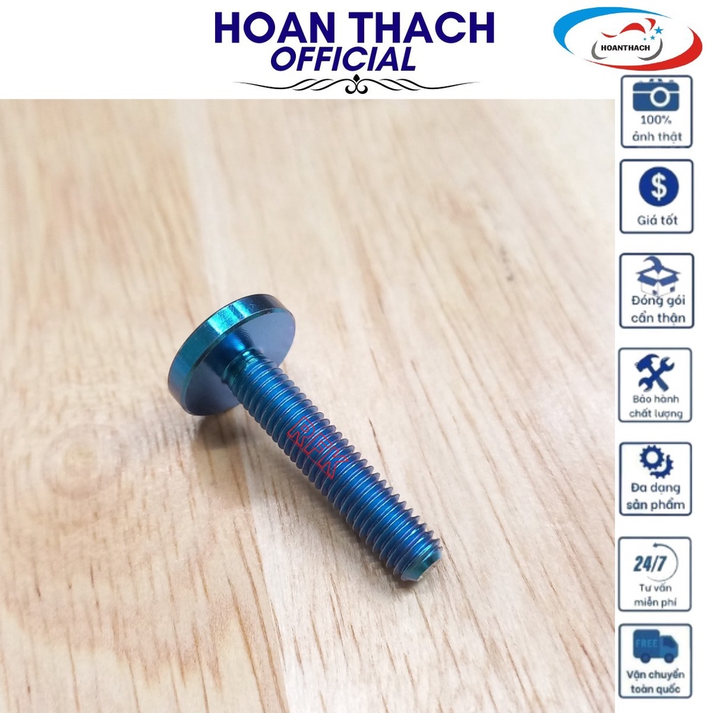 Ốc Gr5 Titan Dù 6L30 Xanh Lục Bảo dùng cho nhiều dòng xe  SP010345