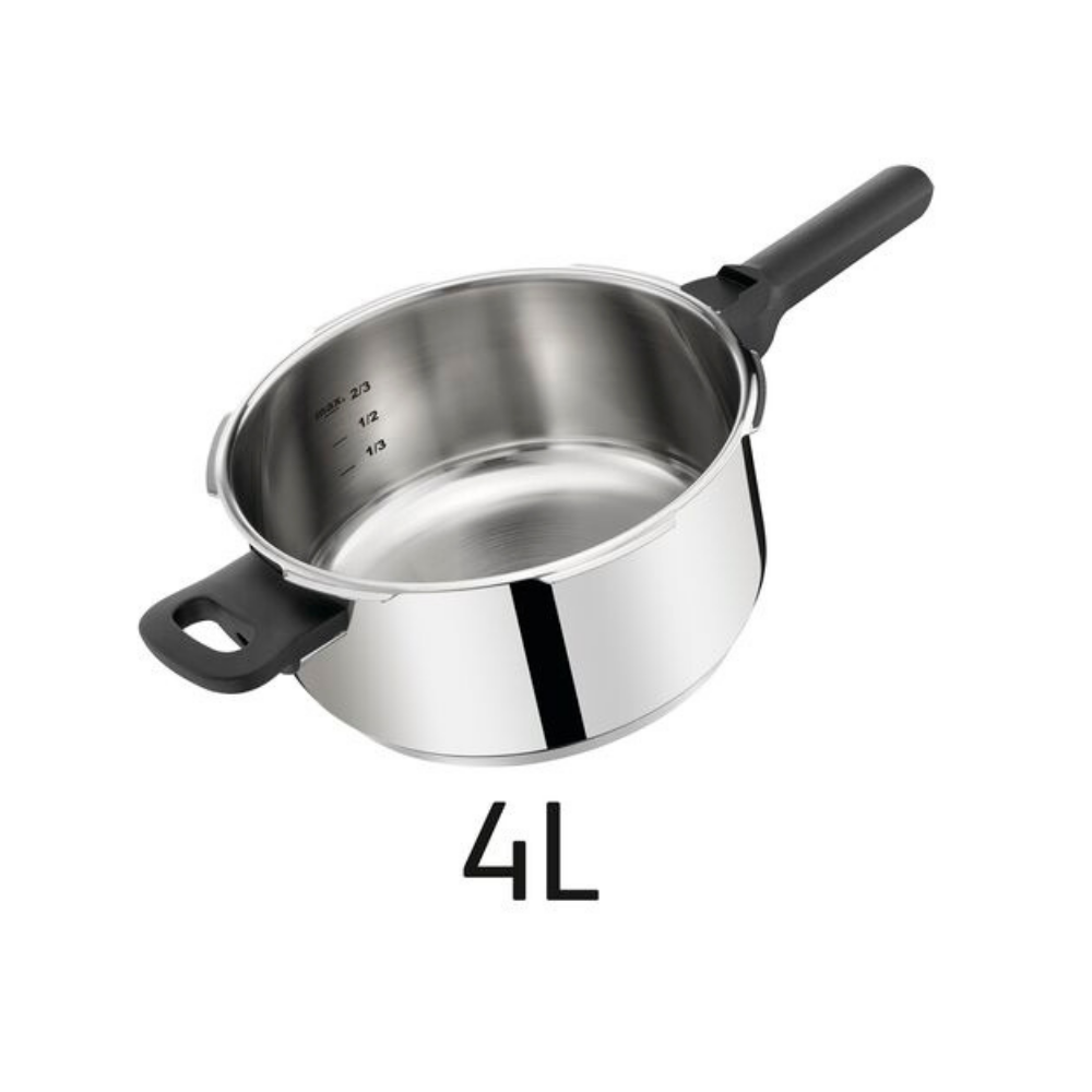 Nồi áp suất cơ inox Tefal Secure 5 Neo 4L, dùng cho mọi loại bếp - Hàng chính hãng