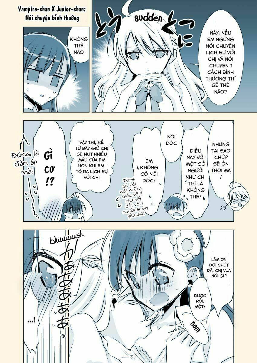 Kyuuketsuki-chan to Kouhai-chan chapter 11.6 12