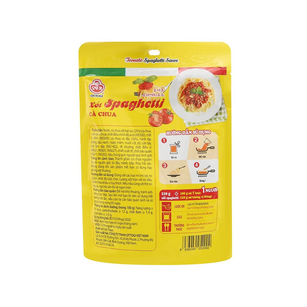 Combo 3 gói xốt Spaghetti vị cà chua Ottogi gói 110g