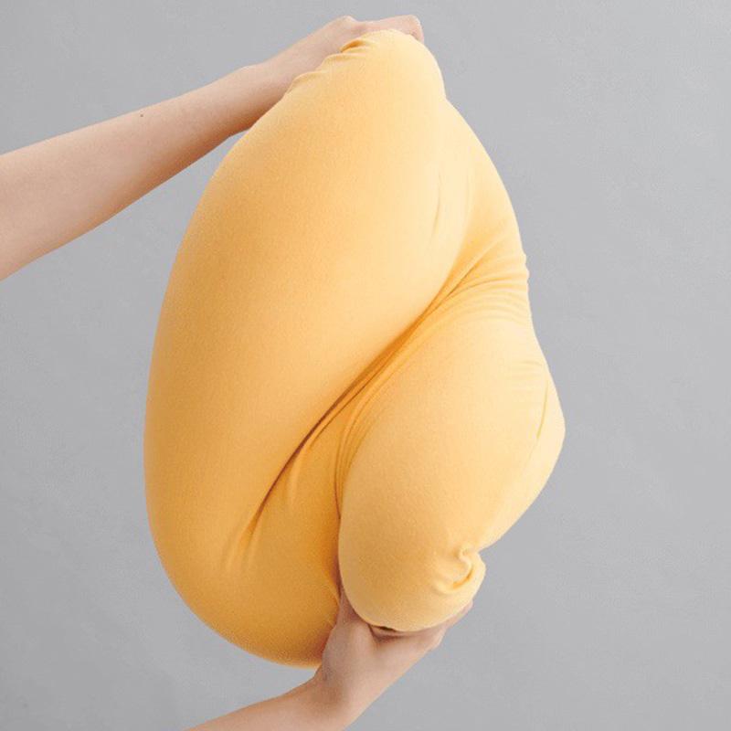 Mcao Mèo Bụng Gối Sáng Tạo Bảo Vệ Cổ Tử Cung Chậm Xốp Định Hình Giấc Ngủ Sâu Giảm Áp Lực Gối Cổ 1Pc TJ3959