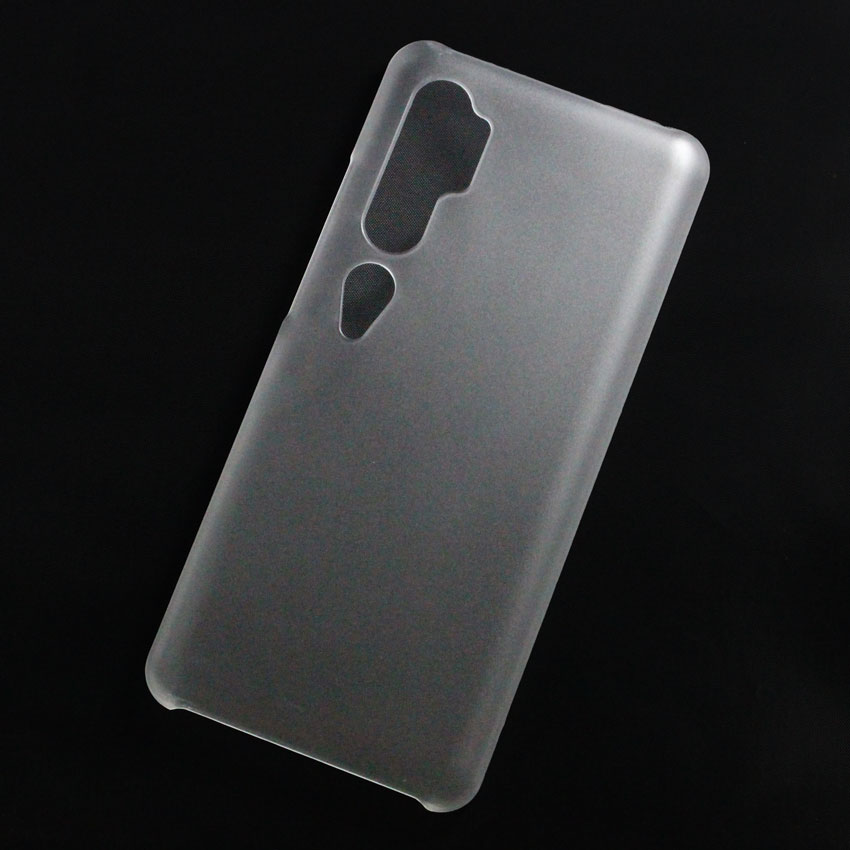 Ốp lưng dành cho Xiaomi Mi Note 10, Mi Note 10 Pro nhựa cứng nhám trong
