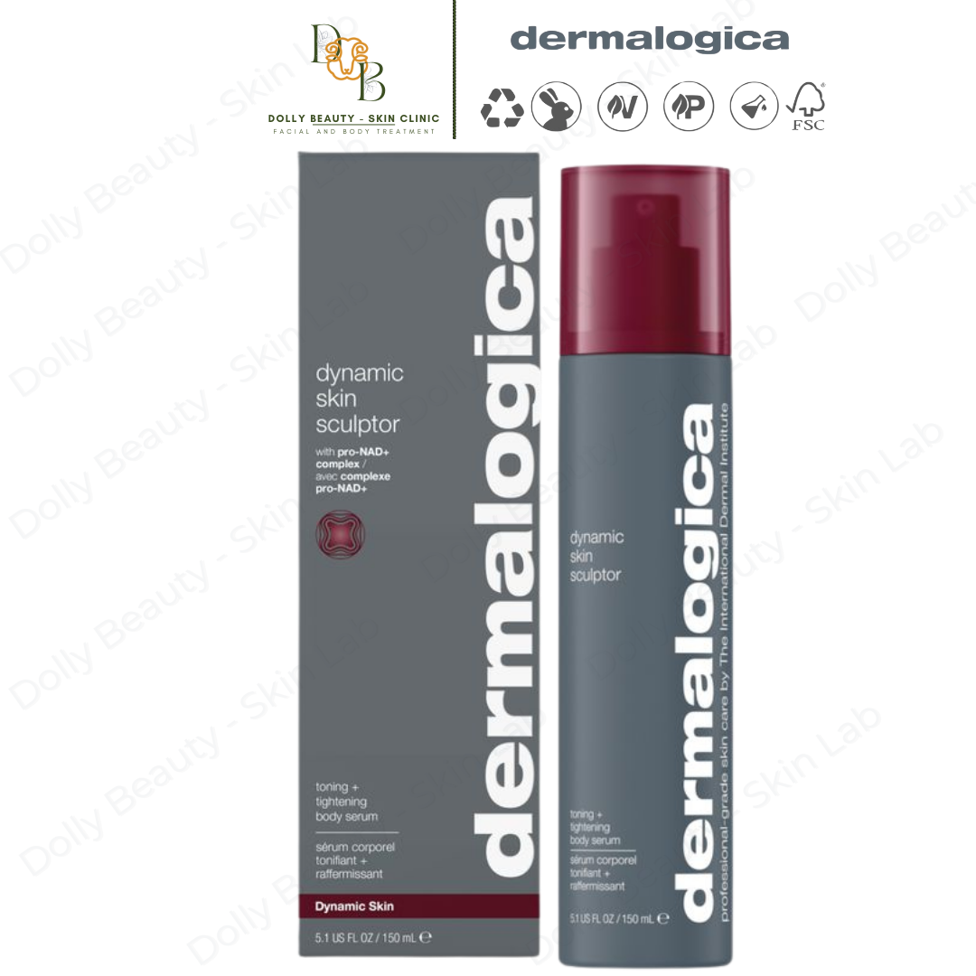 Tinh chất định hình body, giảm nếp nhăn, trẻ hoá Dynamic Skin Sculptor Body Serum siêu bóng loáng phù hợp với mọi loại da của Dermalogica