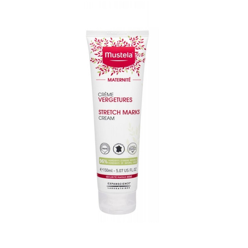 Kem dưỡng Mustela ngừa rạn da cho mẹ bầu Stretch Marks Prevention Cream 150ml