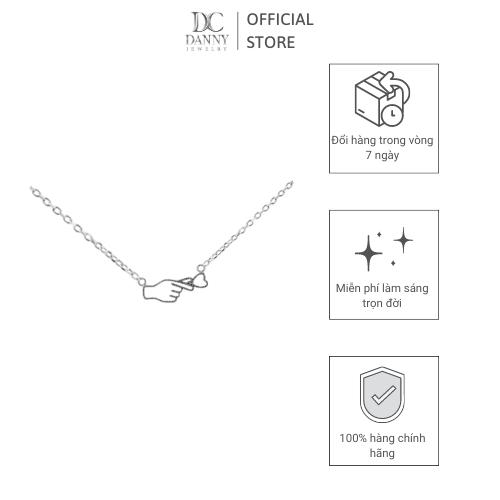 Dây Chuyền Có Mặt Danny Jewelry Bạc 925 Xi Rhodium DM184