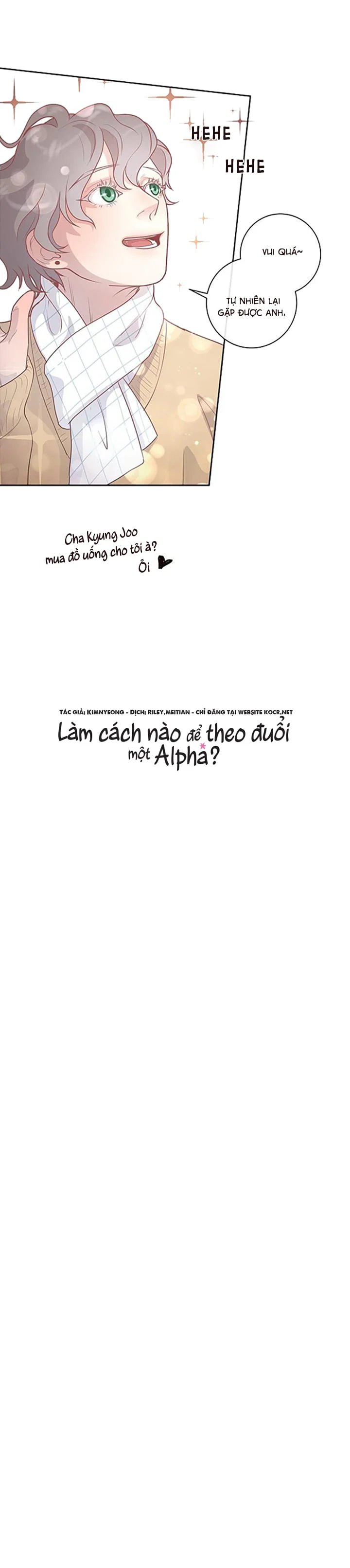 làm cách nào để theo đuổi một alpha? chapter 8 16