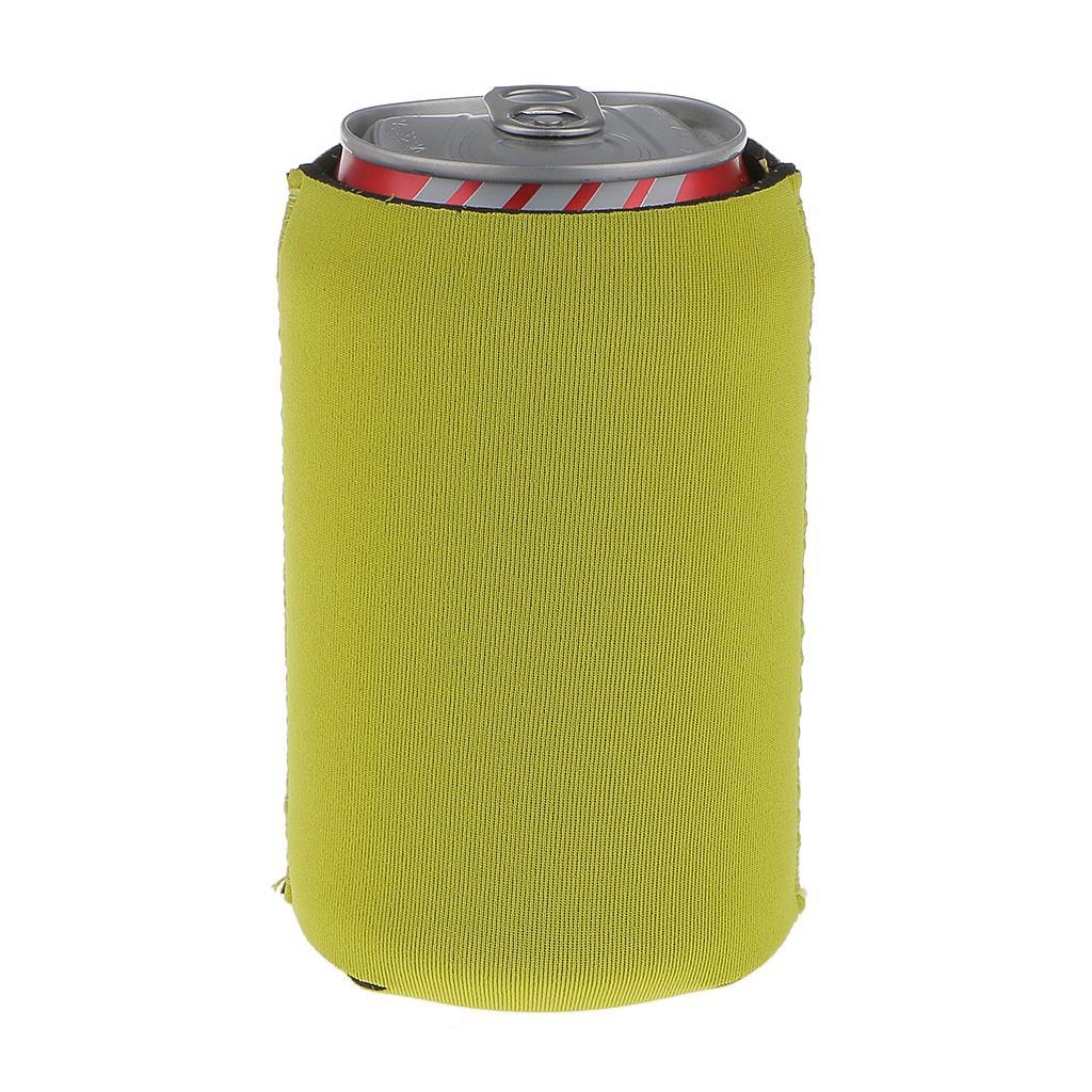10x Beer Drinks Can Cooler Party Favor Insulated Neoprene Sleeve Holder