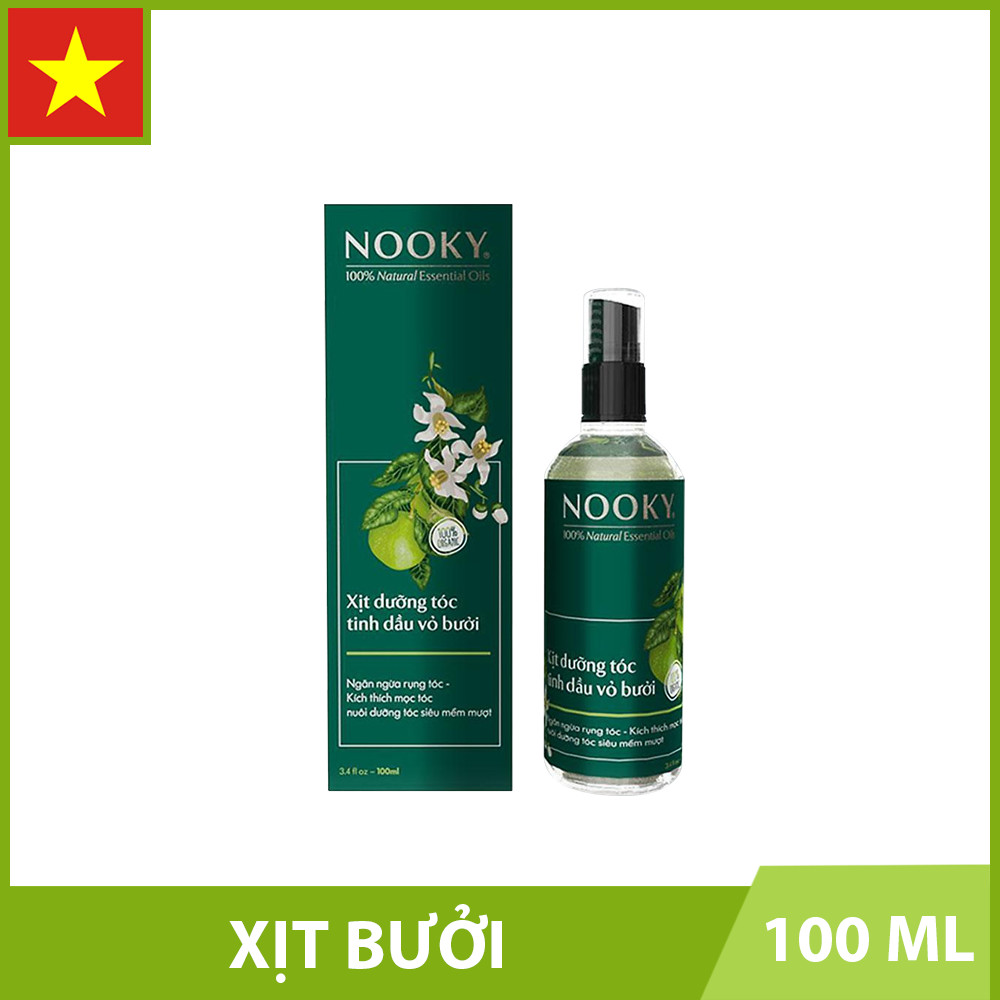 Chai xịt tóc tinh dầu bưởi Nooky