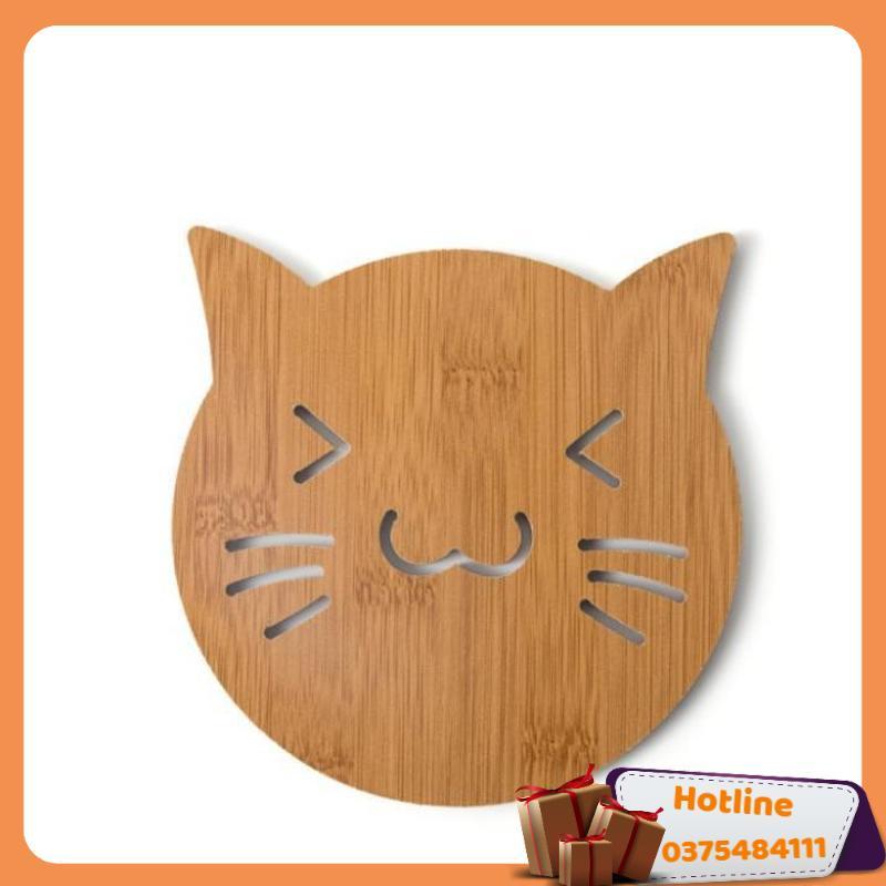Miếng Lót Gỗ Cách Nhiệt Bàn Ăn, Nhà Bếp - Hàng Loại 1