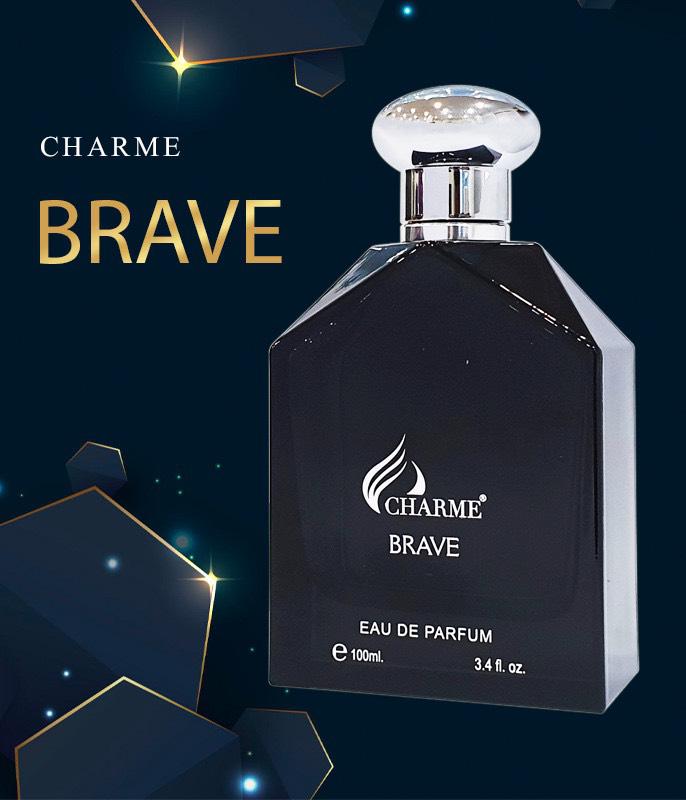 Nước Hoa Nam Cao Cấp CHARME BRAVE Mang Vẻ Ngoài Mạnh Mẽ Thần Thái Thu Hút Dành Cho Nam Giới 100ml