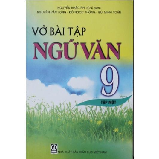 Sách - Combo Vở bài tập Ngữ văn 9 (Tập 1+Tập 2)