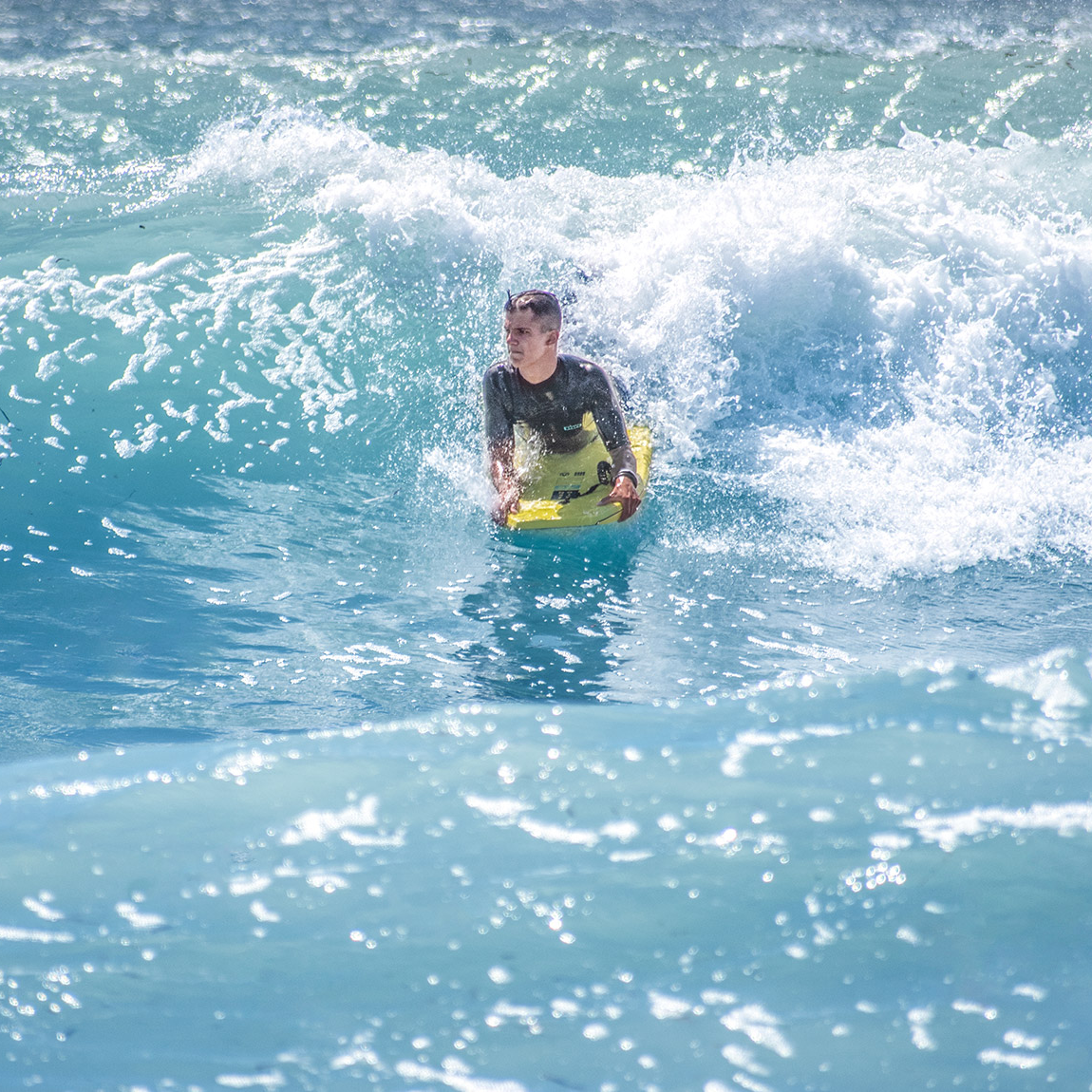 Ván ôm lướt sóng Aztron ERIS Bodyboard 39 AB-100