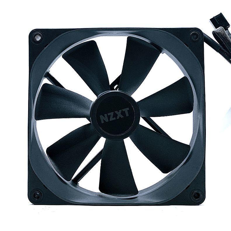 NZXT Aer P 140mm Vỏ máy tính Quạt CPU Màu đen 4 PIN PWM Quạt tản nhiệt CPU Quạt thay thế ban đầu