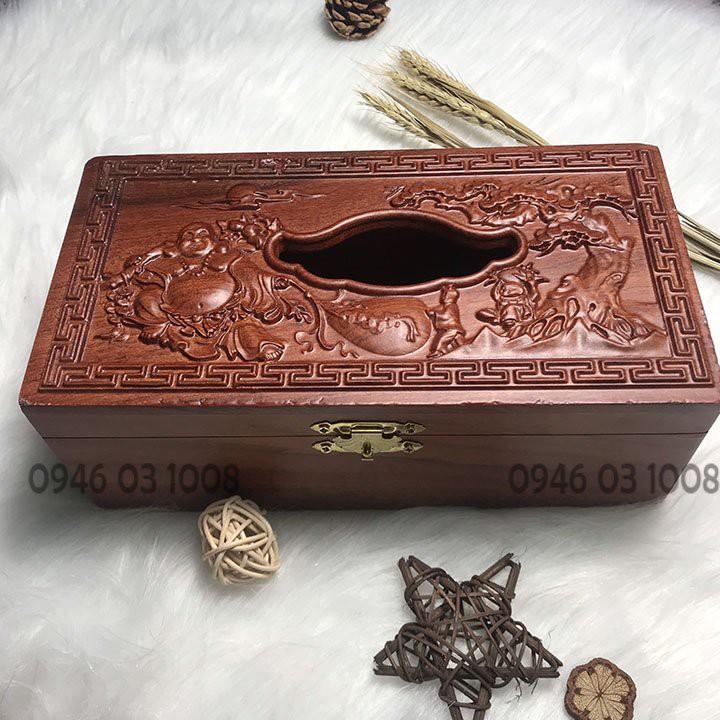 Hộp Khăn Giấy Gỗ Hương Hộp đựng giấy ăn tiện lợi cho mọi gia đình, Sang Trọng