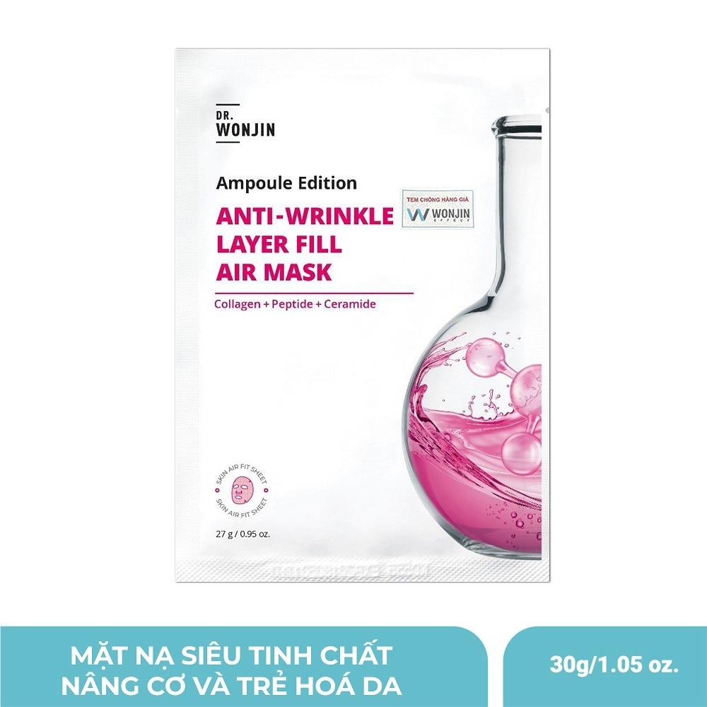 Mặt Nạ Dr.Wonjin Ampoule Edition Anti-wrinkle Layer Fill Air Mask Nâng Cơ Và Trẻ Hóa Da 27g