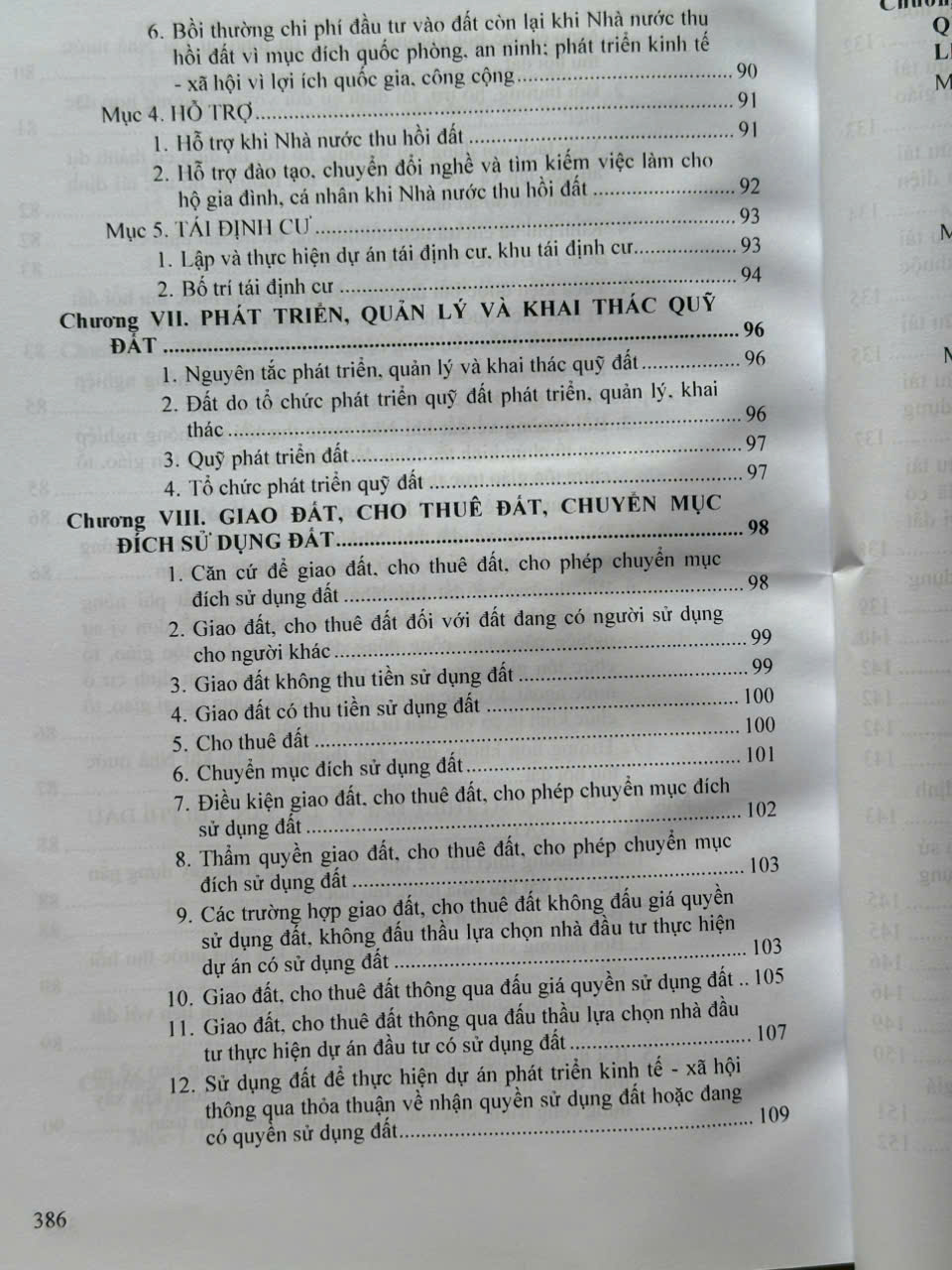 Sách Những Điều Cần Biết Về Giá Đất, Bồi Thường, Hỗ Trợ, Tái Định Cư Khi Nhà Nước Thu Hồi Đất theo Luật Đất Đai năm 2024 - V2464T