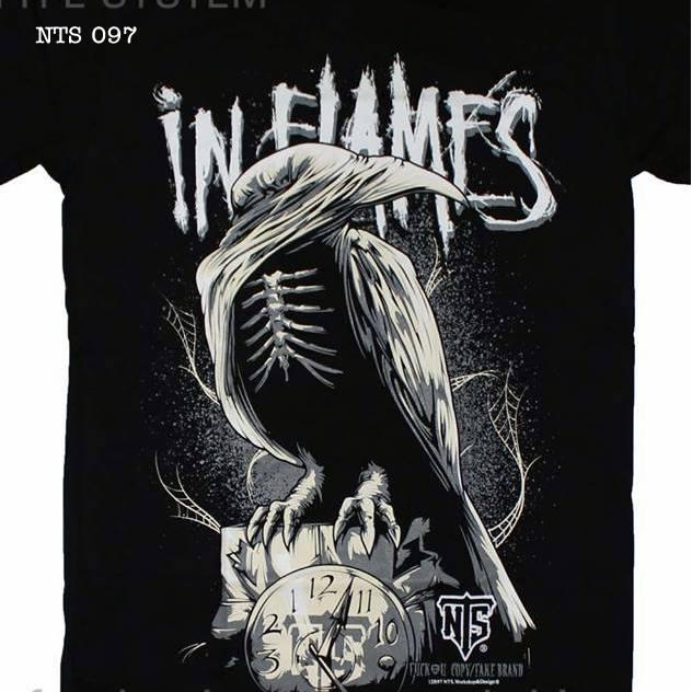 Áo Rock: áo phông In Flames NTS 097
