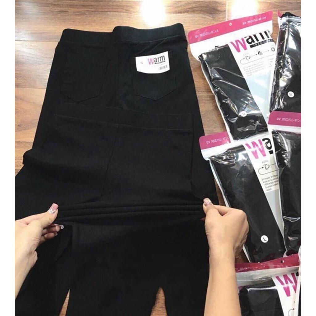 Quần Legging Warm Kèm Túi Zip_Xưởng May Quang Anh