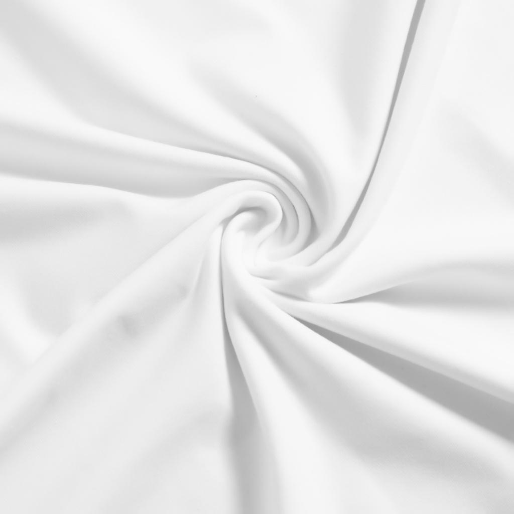 Áo thun nam trắng trơn tay ngắn, cổ tròn, vải cotton co giãn, BLACK TEE thiết kế đơn giản TSBLT0006